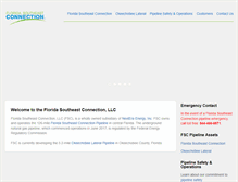 Tablet Screenshot of floridasoutheastconnection.com